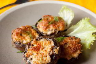 Фаршированные шампиньоны