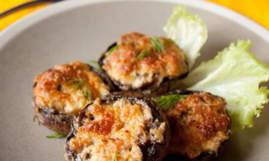 Рецепт фаршированных шампиньонов