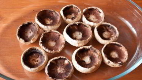 фаршированные шампиньоны