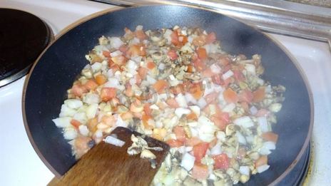 фаршированные шляпки шампиньончиков