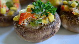 Грибы фаршированные