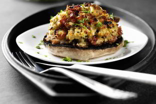 Грибы с плавленым сыром