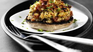 Грибы с плавленым сыром