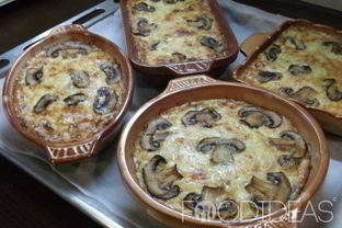 Грибы в сливках