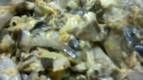 грибы в сметане