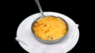 Грибы, запеченные в сметанном соусе