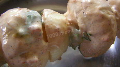 шампиньоны на костре