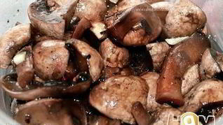 Шампиньоны в бальзамическом уксусе