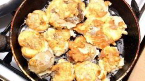 сыроежки в кляре