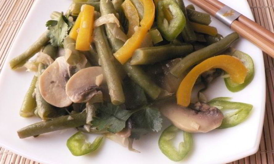 Рецепт тушеных грибов с овощами