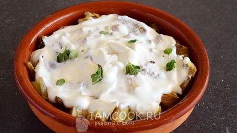 вешенки с картошкой в духовке