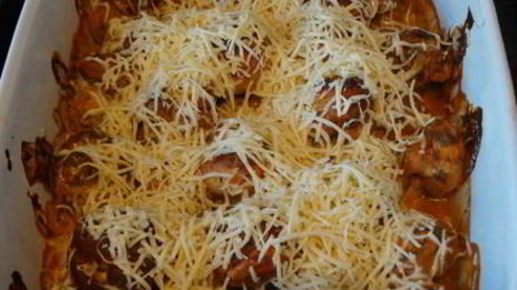 запеченные грибочки