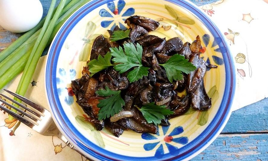 Рецепт жареных подберезовиков