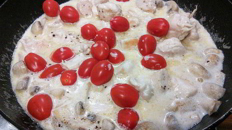 быстрый куриный гуляш в арахисовом соусе