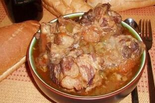 Гуляш из баранины