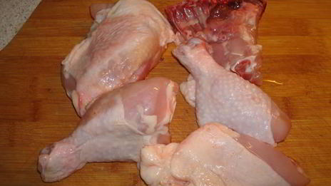 гуляш из красной фасоли и курицы