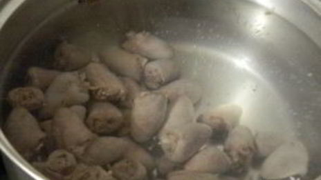 гуляш из куриных сердечек