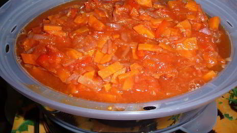 гуляш из пароварки