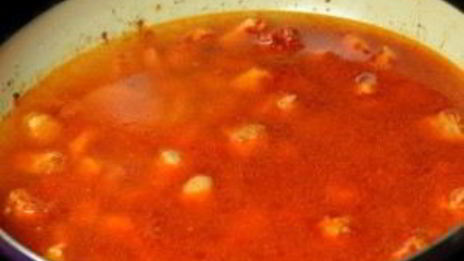 гуляш из свинины на сковороде