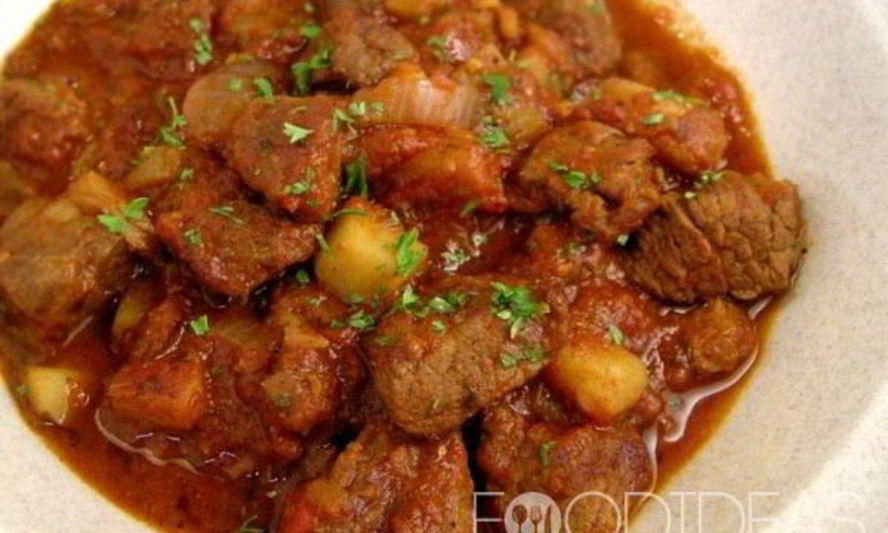 Рецепт гуляша из телятины