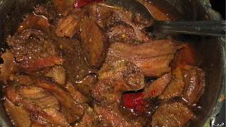 Гуляш из языка