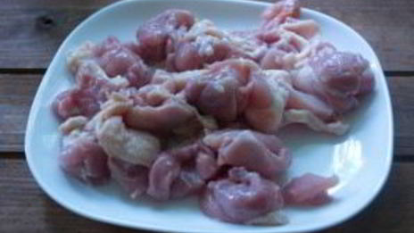 гуляш куриный с подливкой