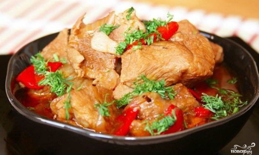 Рецепт гуляша на пиве