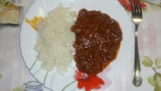 Гуляш печеночный свиной