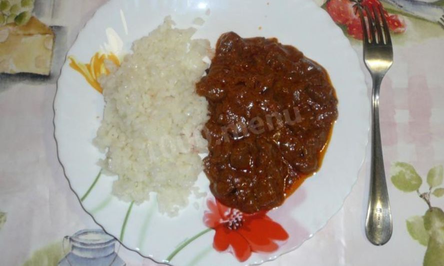 Рецепт гуляша печеночного свиного