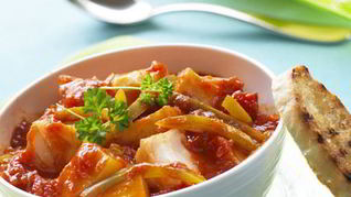 Гуляш по-средиземноморски в мультиварке