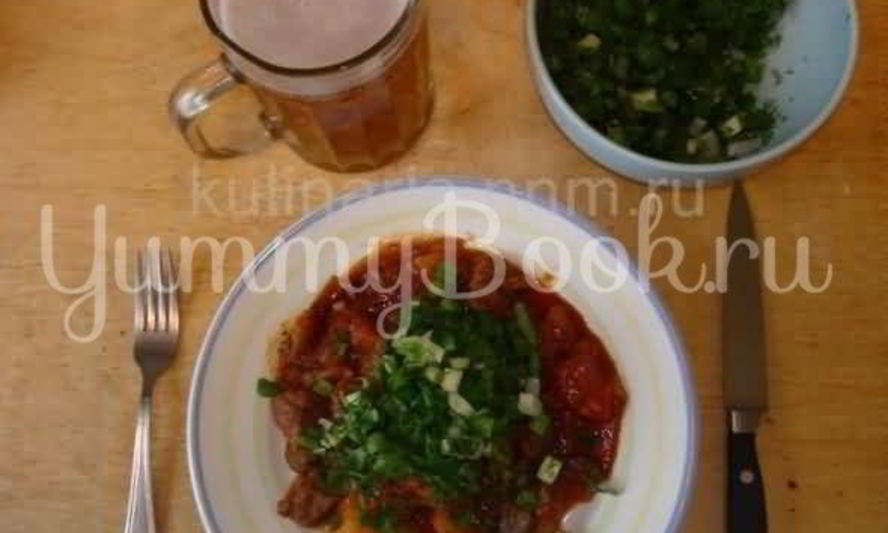 Рецепт гуляша в казане