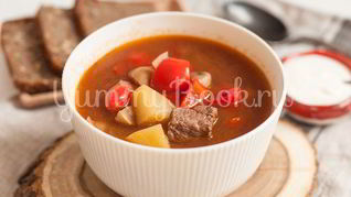 Гуляш в мультиварке