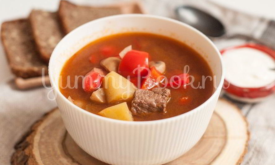 Рецепт гуляша в мультиварке