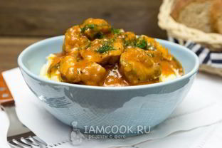 Классический гуляш из свинины