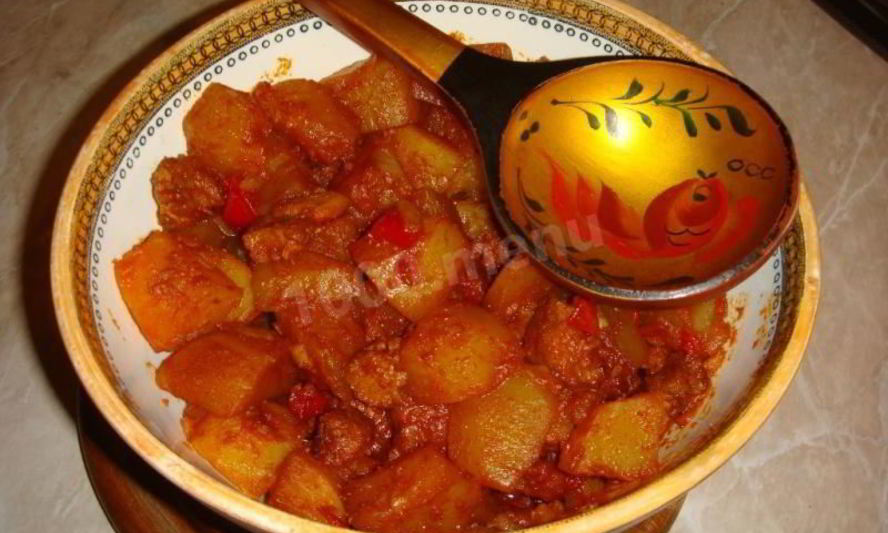 Рецепт мясного гуляша