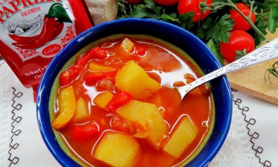 Рецепт супа-гуляша постного