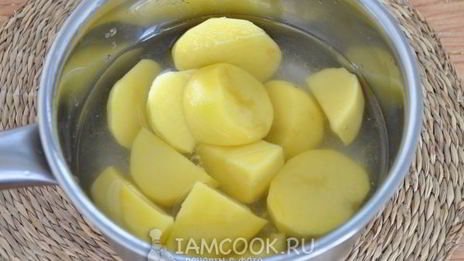 картофельно-гороховое пюре