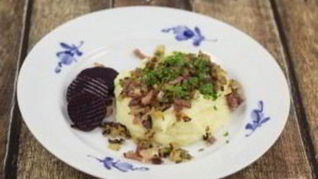 картофельное пюре с беконом