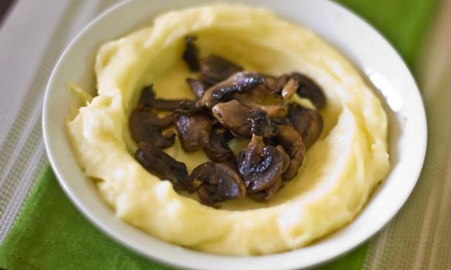 Рецепт картофельного пюре с грибами