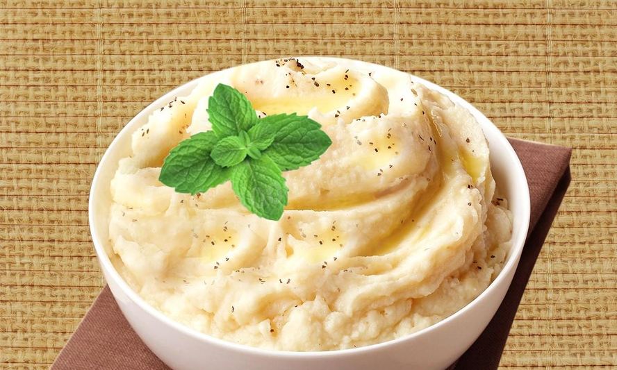 Рецепт картофельного пюре со сливками, твердым сыром и тмином