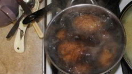 картофельное пюре со свининой