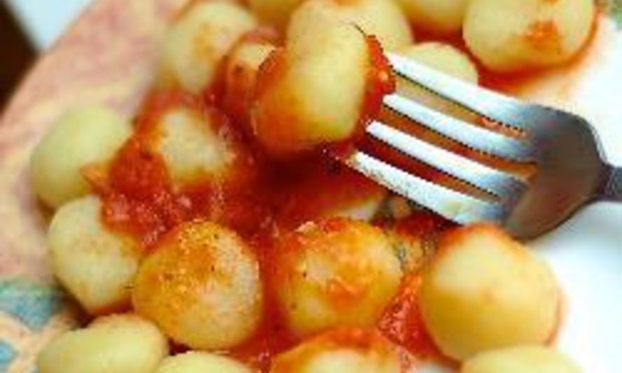 Рецепт картофельных ньокков с томатным соусом