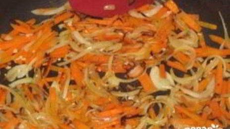 китайская лапша с креветками