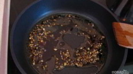 китайская лапша с морепродуктами