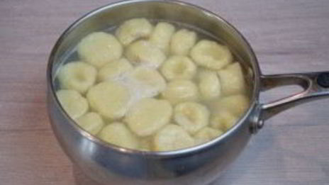 клецки с тунцом