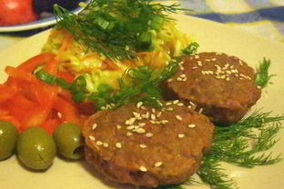 Говяжьи котлеты на пару