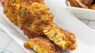 Картофельные котлеты с чили