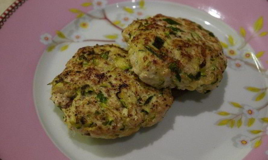 Рецепт котлеток из индейки с цукини и мятой
