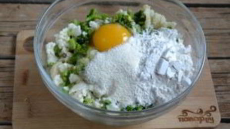 котлеты из брокколи и цветной капусты