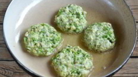 котлеты из брокколи и цветной капусты